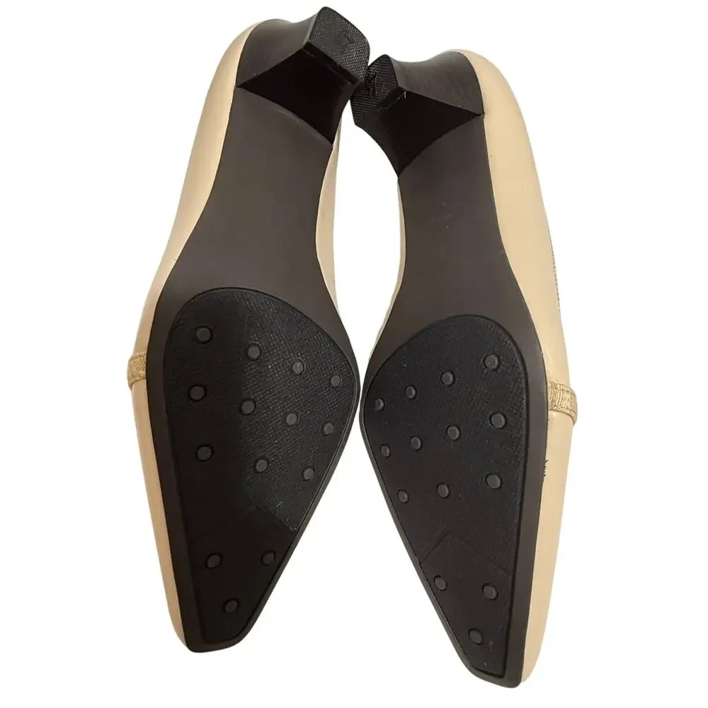 LifeStride Jarmin Beige Victory Heels  - Size 9